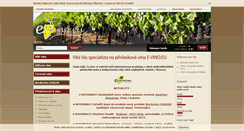 Desktop Screenshot of e-vino.eu